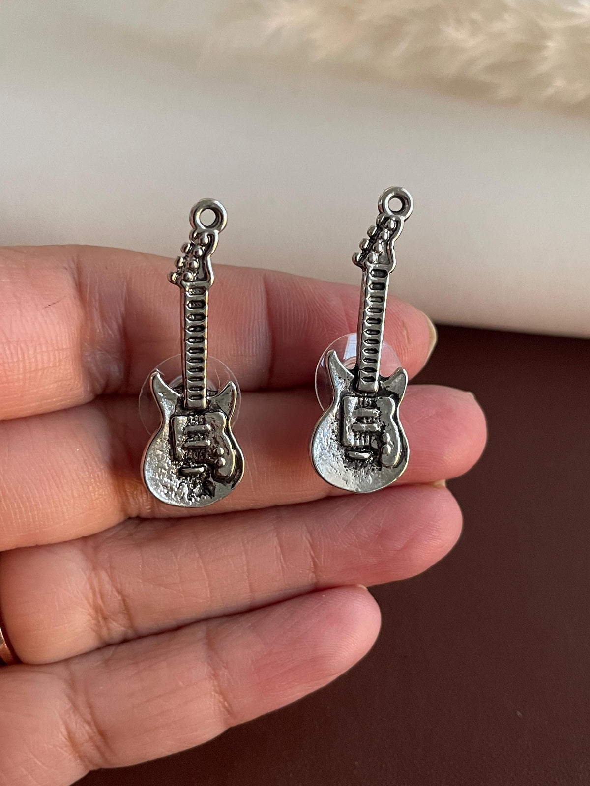 Oxidized Silver Lookalike Jhumki Earrings: Lightweight Navratri Jewelry
