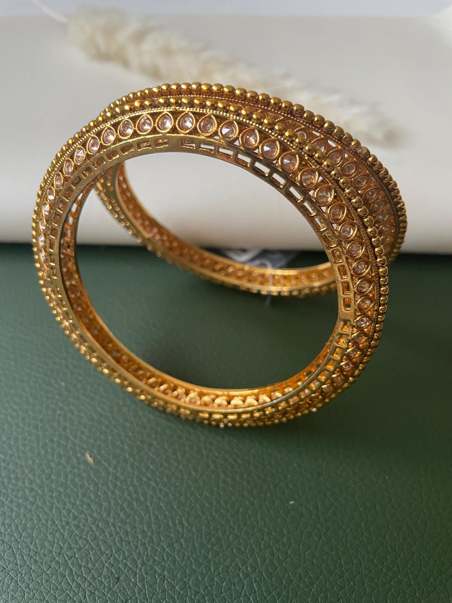 LCT gold plated tode maharashtrian bangles kada bangle
