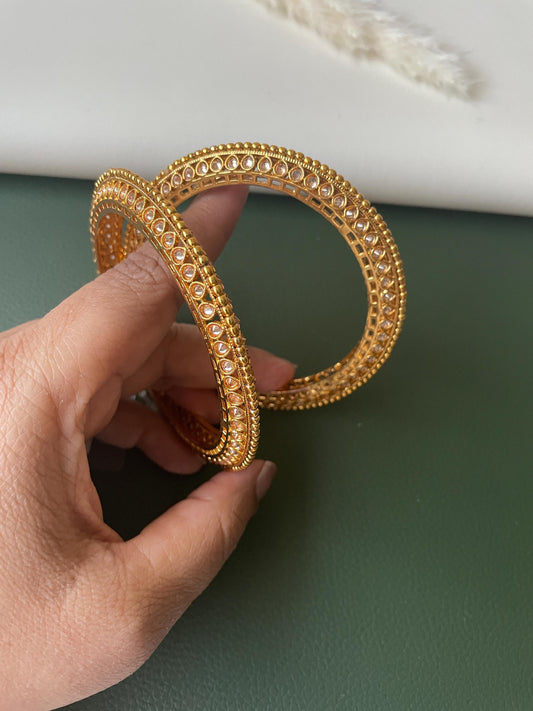 LCT gold plated tode maharashtrian bangles kada bangle
