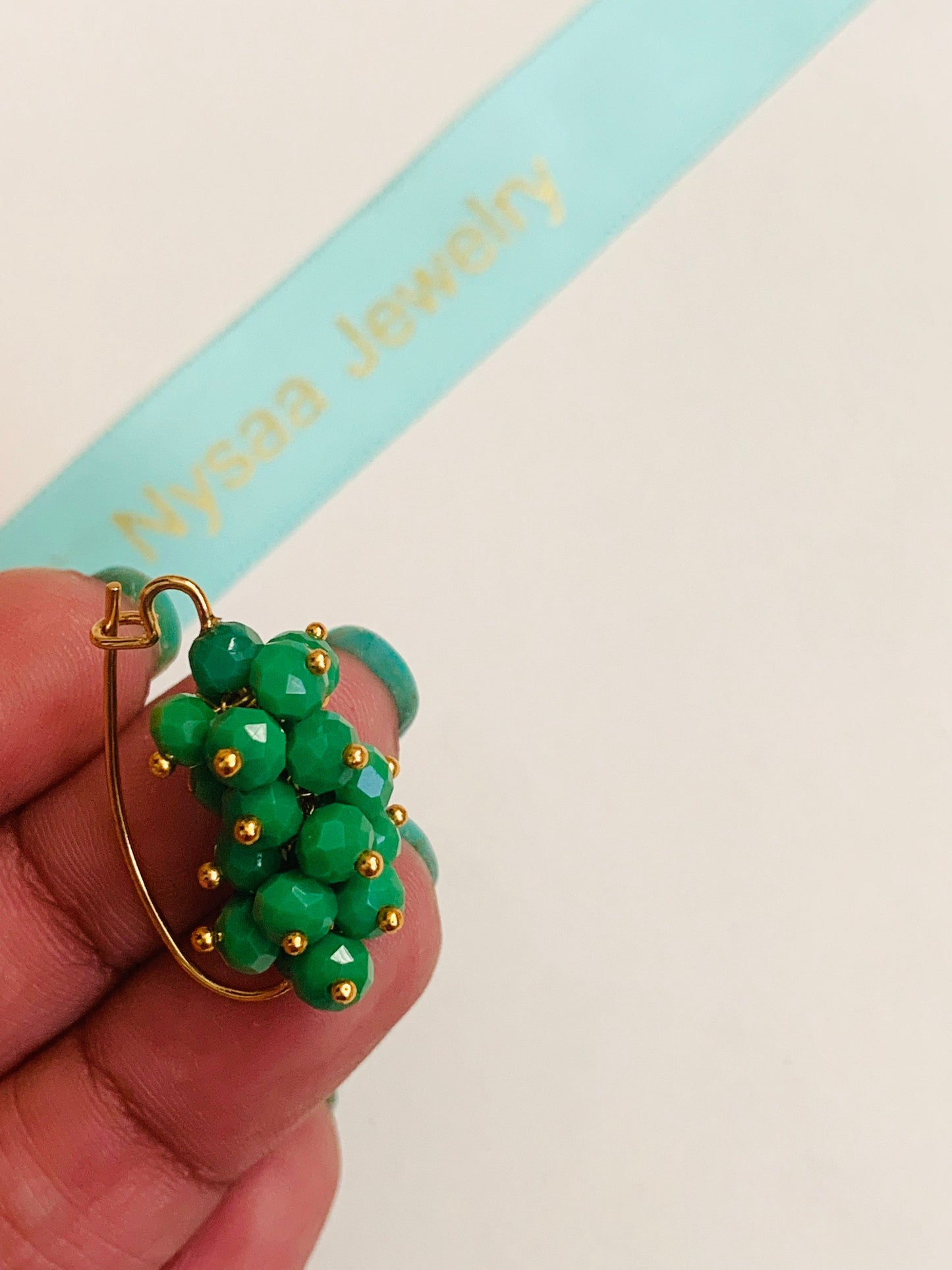 Gold Plated Pierced Nose Ring: Maharashtrian Nathini Jewelry