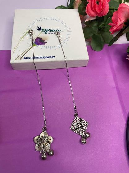 Oxidized Maang Tikka for Little Girls: Indian Head Jewelry