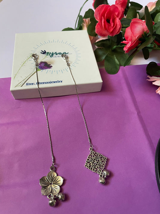 Oxidized Maang Tikka for Little Girls: Indian Head Jewelry