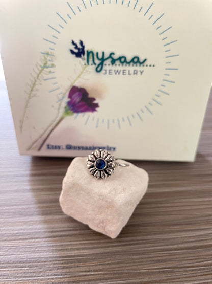 Oxidized Nose Pin: Marathi Nath Press Pin, No Piercing Needed