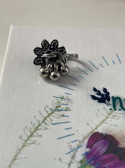 Oxidized nose pins | nose press pins | nath | nathini | Maharashtrian Jewelry | Marathi jewelry