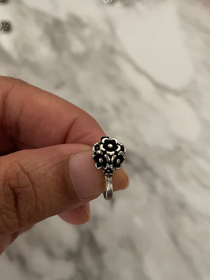 Oxidized nose pins | nose press pins | nath | nathini | Maharashtrian Jewelry | Marathi jewelry