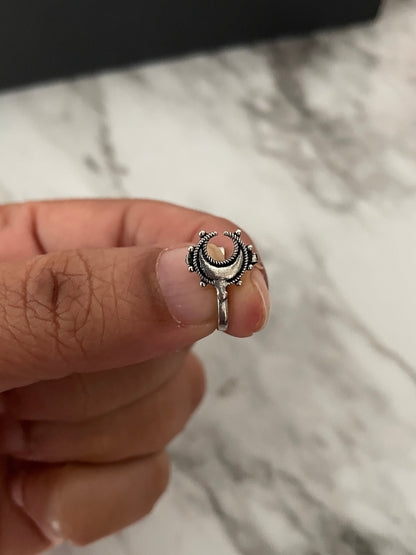 Oxidized nose pins | nose press pins | nath | nathini | Maharashtrian Jewelry | Marathi jewelry