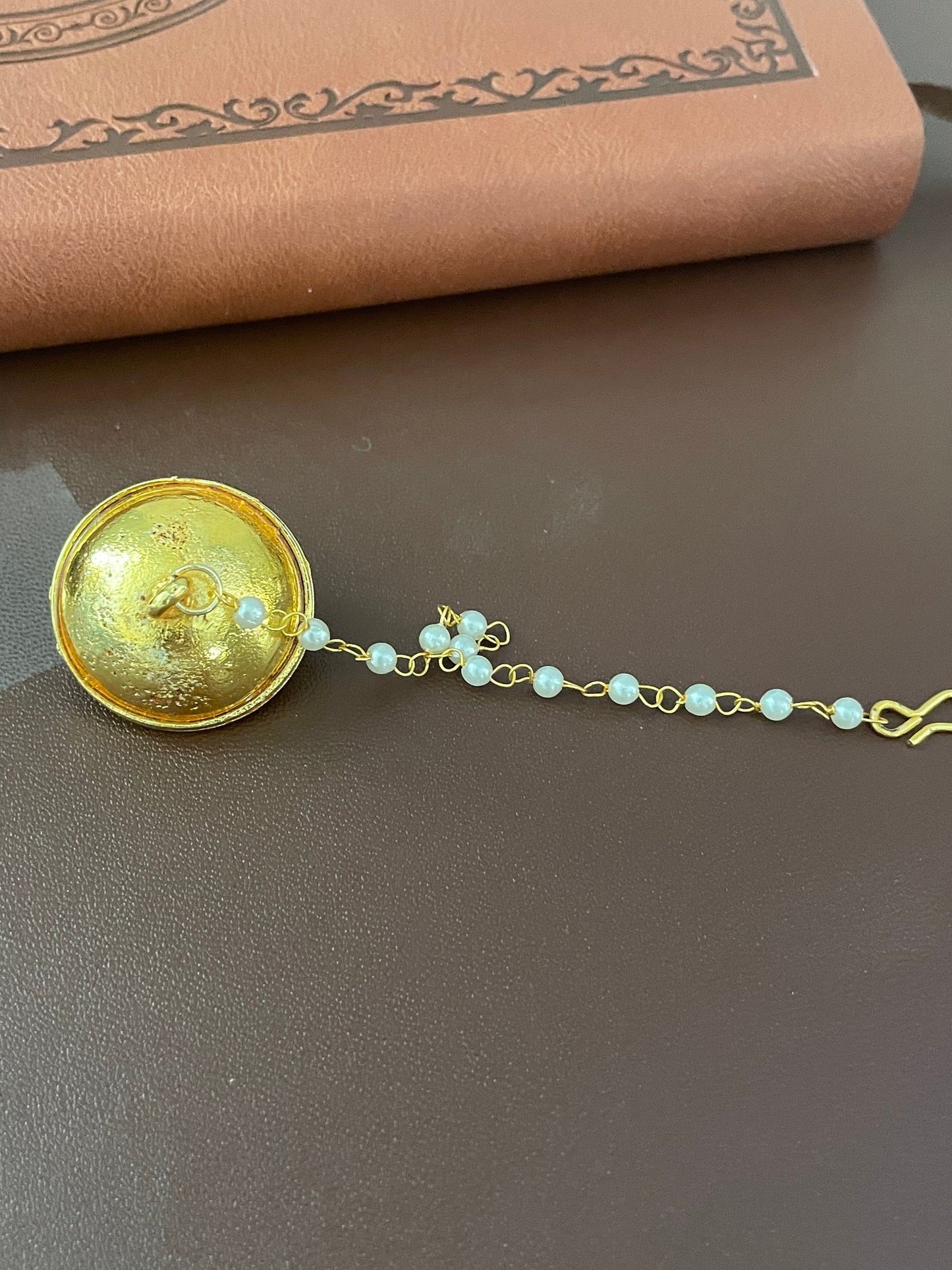 Rajasthani Borla | Head bore | Gold plated kundan borla | hair accessories | oxidized rajputi jewelry