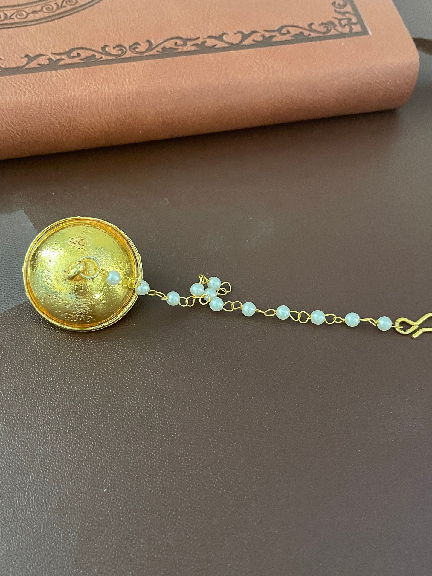Rajasthani Borla | Head bore | Gold plated kundan borla | hair accessories | oxidized rajputi jewelry