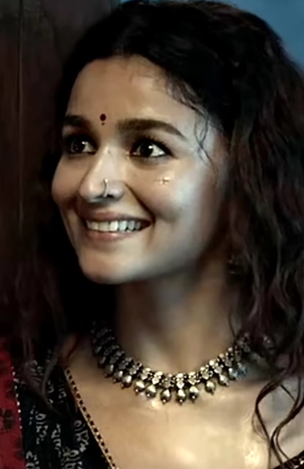 Oxidized Kolhapuri Necklace Set: Indian Jewelry with Earrings & Ring