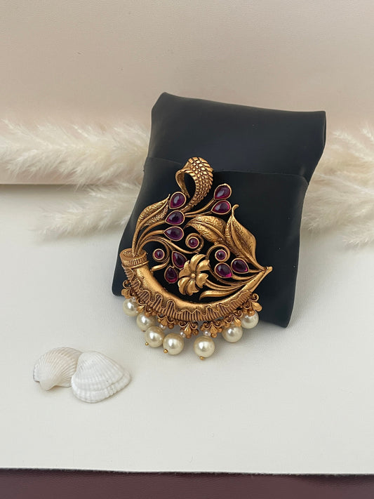 Hair brooch | Juda Pin | Bollywood jewelry