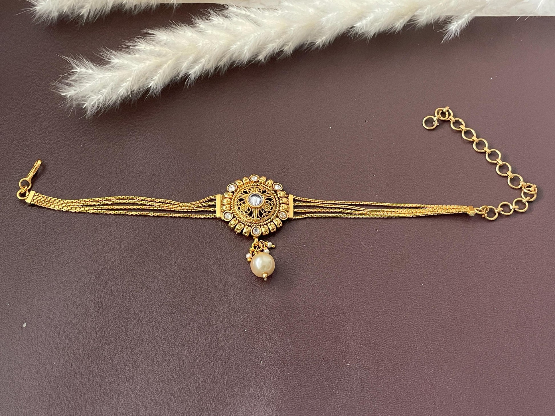 Gold platedhigh quality baju band