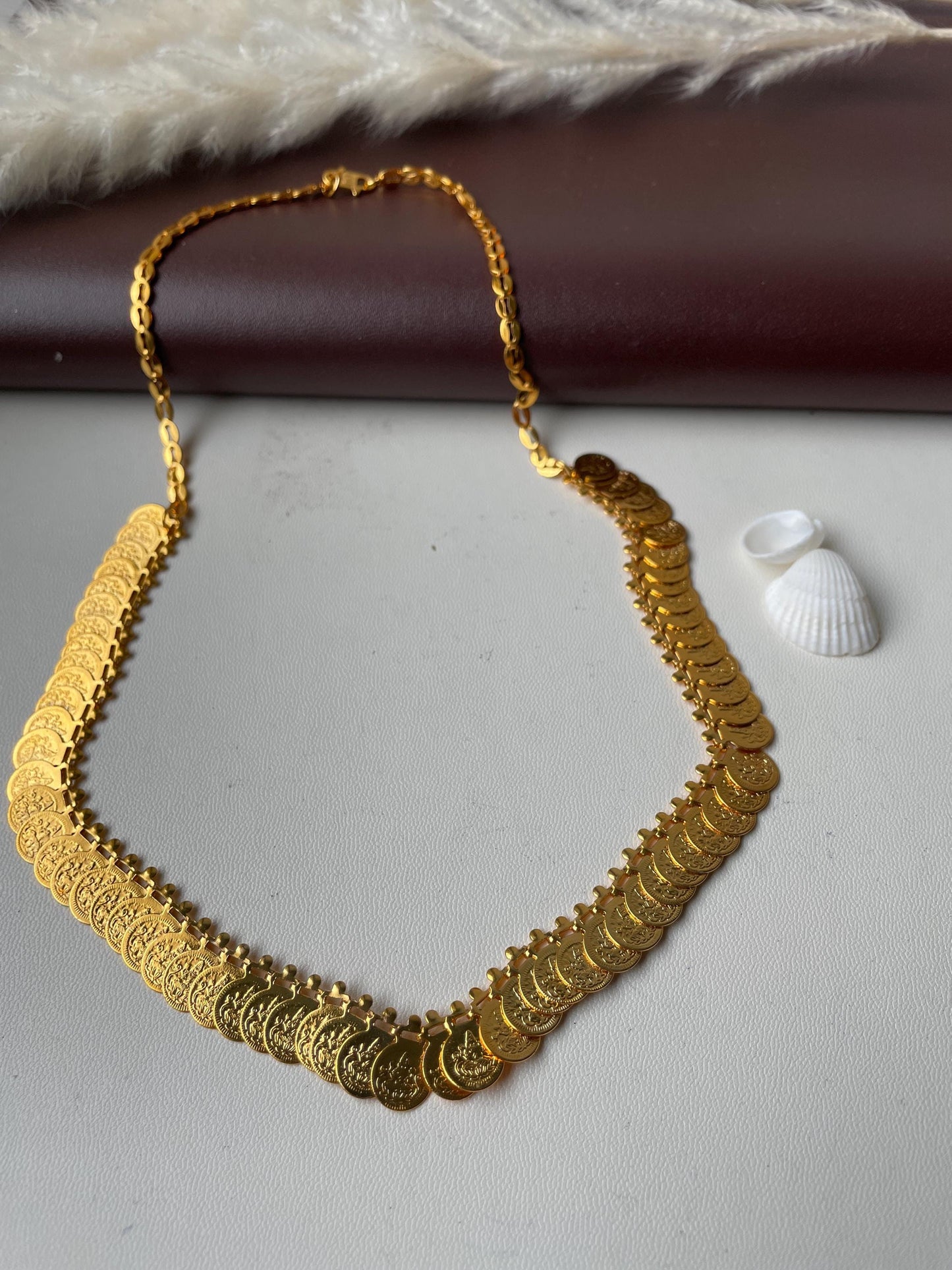 Maharashtrian Putali Haar Necklace: Traditional Coin Jewelry