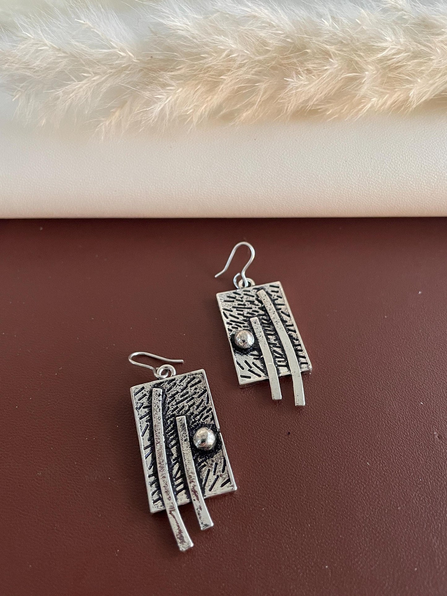 Oxidized Silver Lookalike Jhumki Earrings: Lightweight Navratri Jewelry