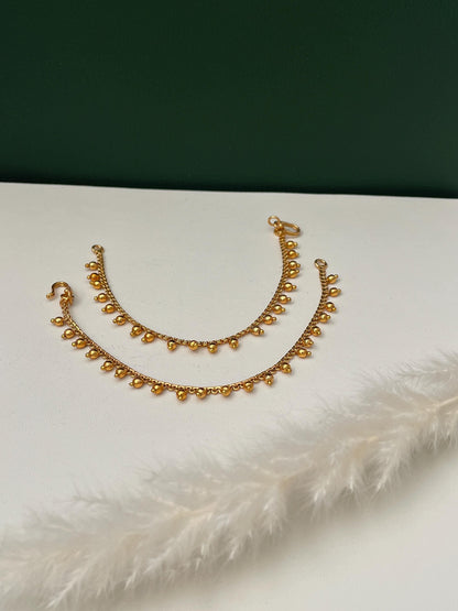 High Gold plated ear chain