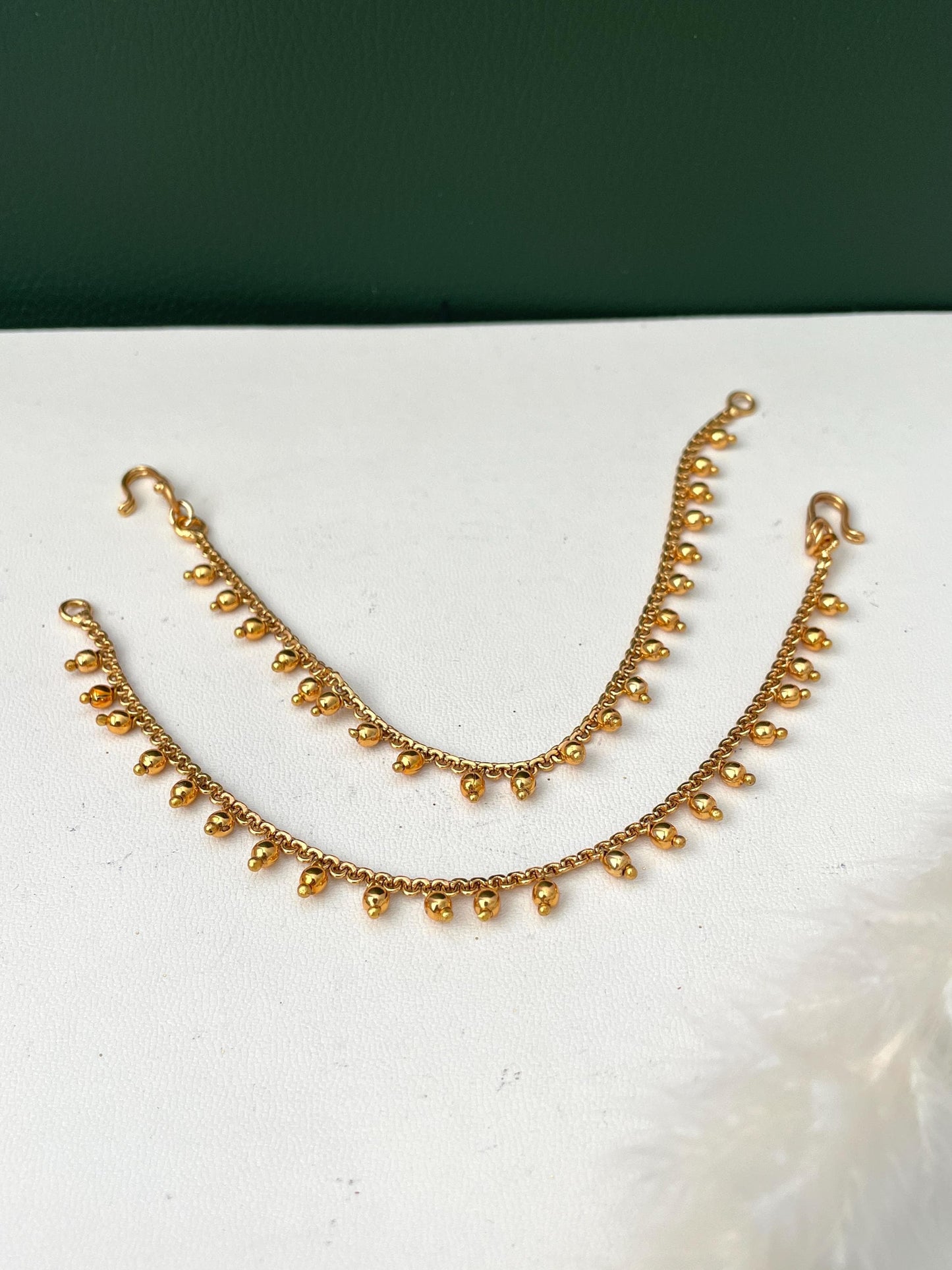 High Gold plated ear chain