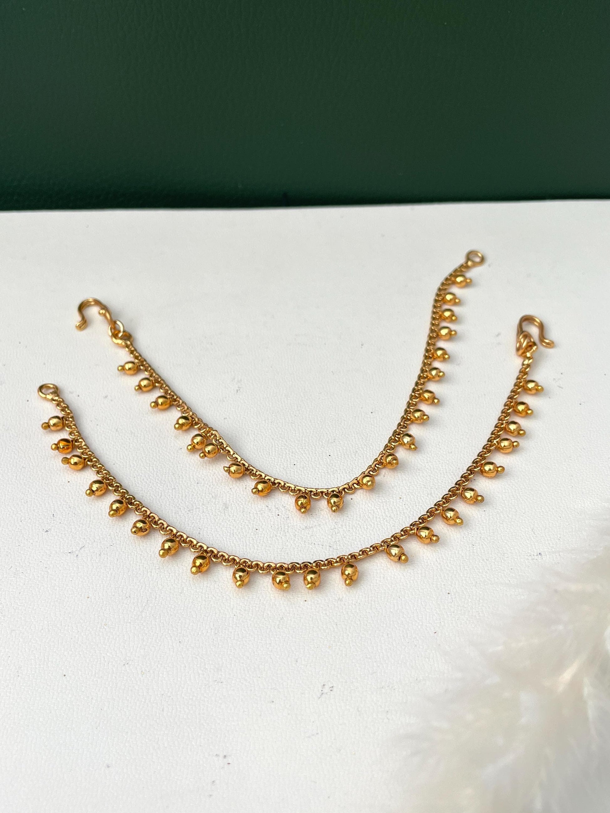 High Gold plated ear chain
