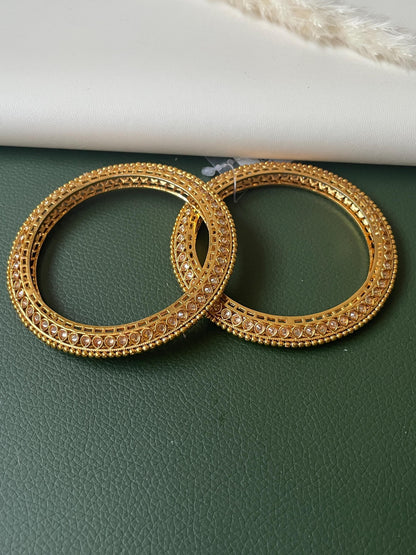 LCT gold plated tode maharashtrian bangles kada bangle