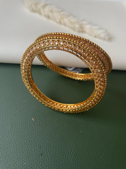 LCT gold plated tode maharashtrian bangles kada bangle