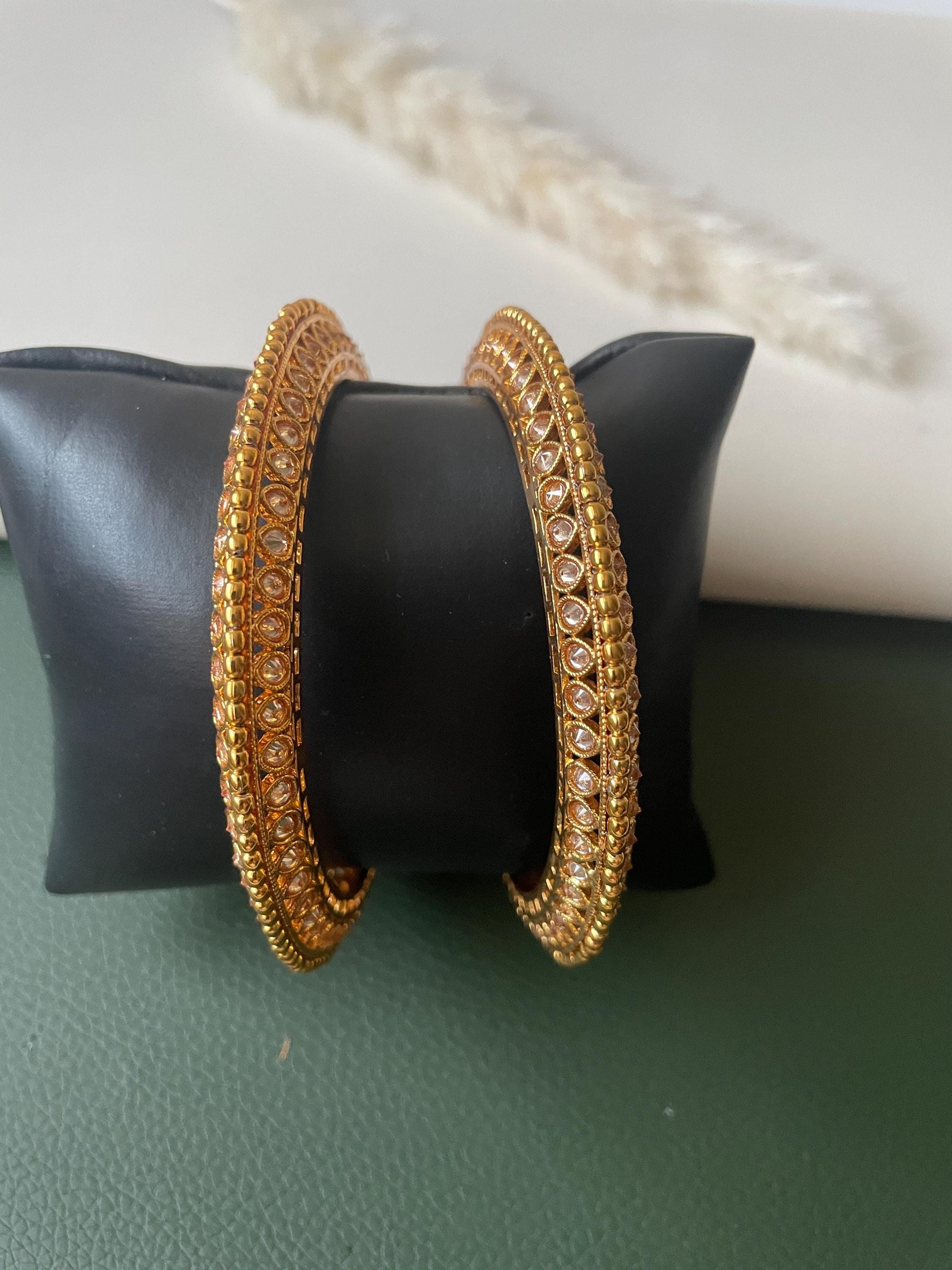 LCT gold plated tode maharashtrian bangles kada bangle