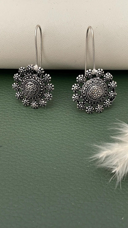 Oxidised small danglers | Oxidised bugadi earring| Indian trending jewelry