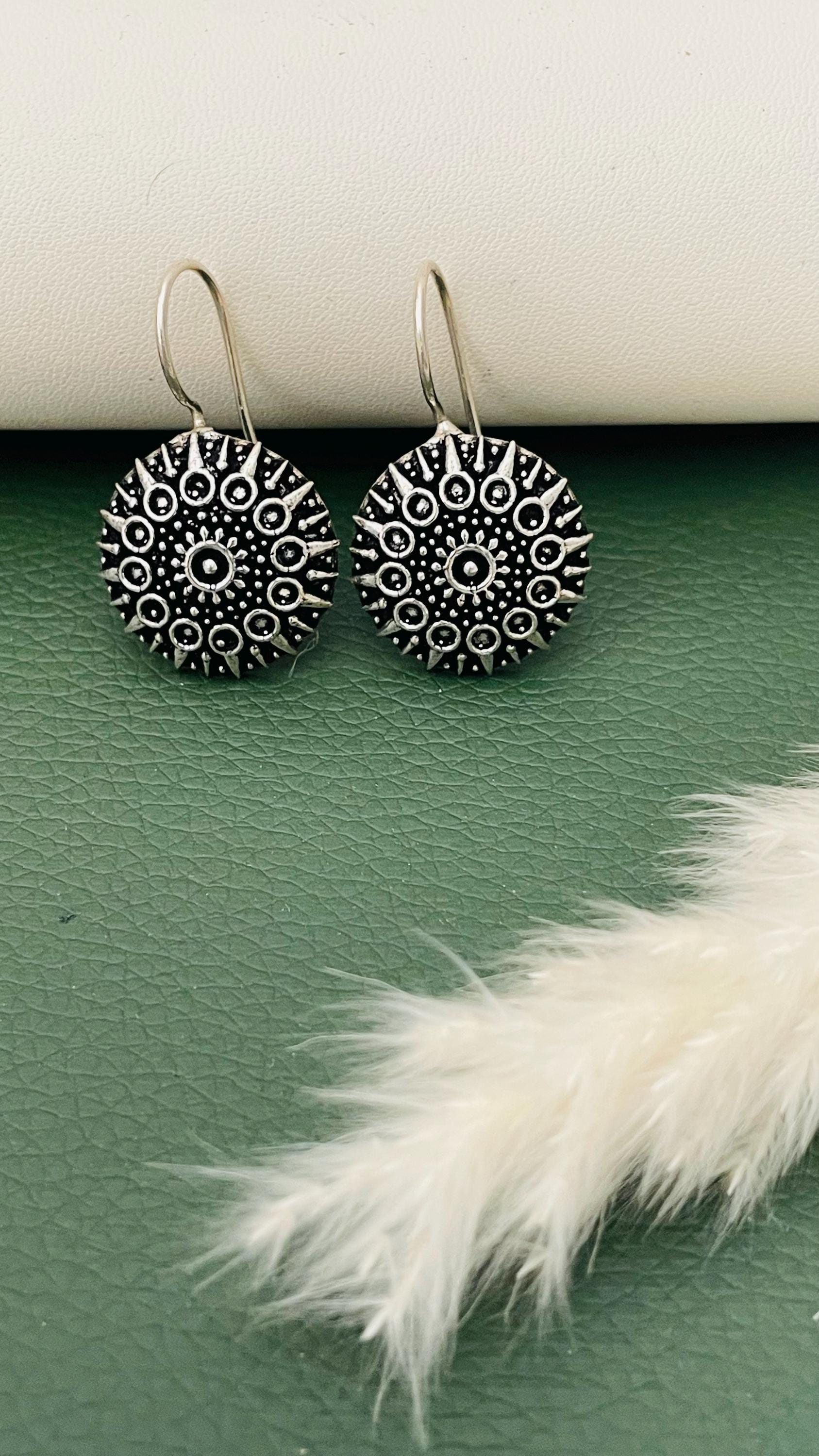Oxidised small danglers | Oxidised bugadi earring| Indian trending jewelry