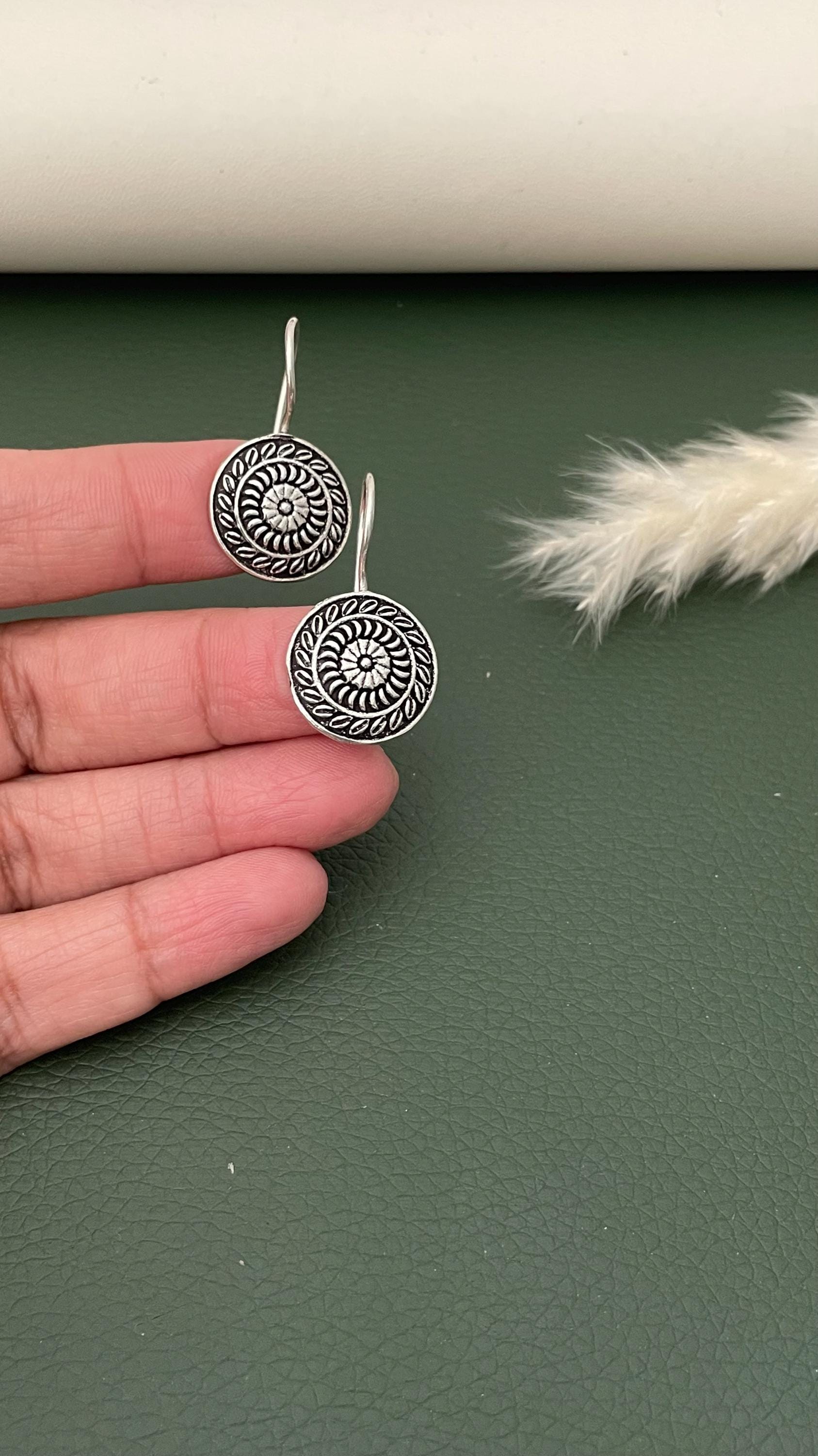 Oxidised small danglers | Oxidised bugadi earring| Indian trending jewelry