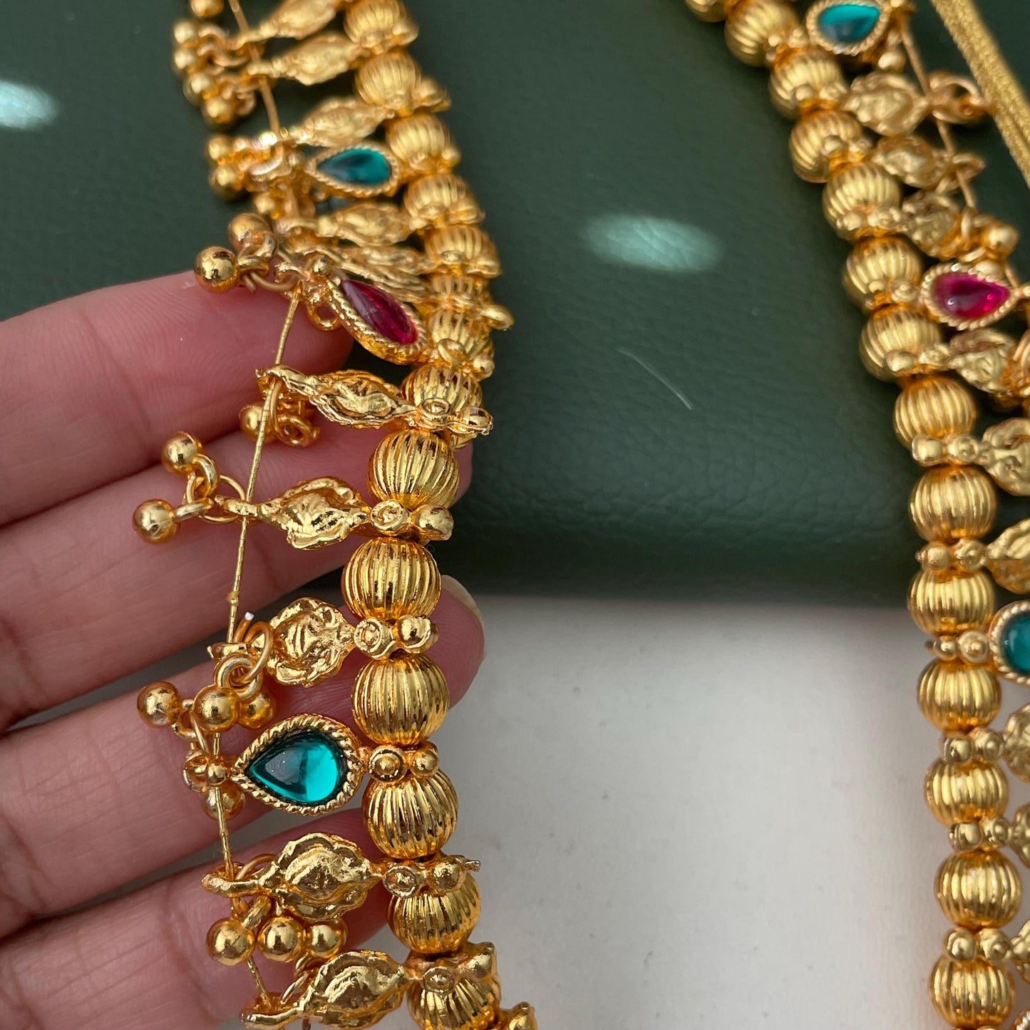 21 Paan Kolhapuri Saaj Necklace: Marathi Bridal Jewelry
