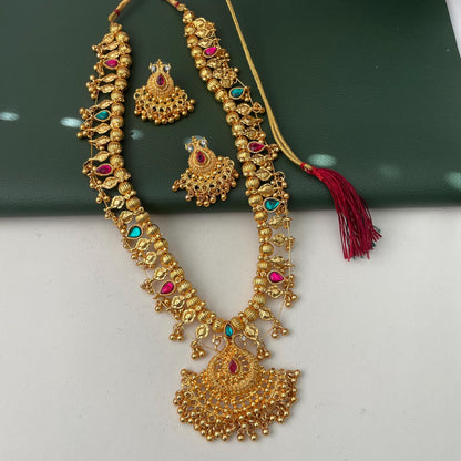 21 Paan Kolhapuri Saaj Necklace: Marathi Bridal Jewelry