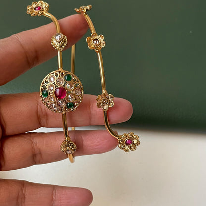 Baju band Armlet Arm band Indian jewlery Adjustable Vamki Gold plated