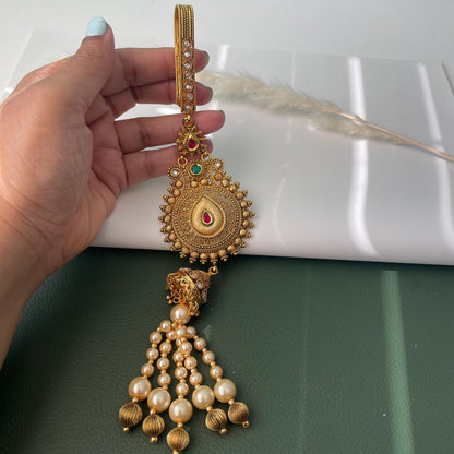 Gold Plated Challa Jhuda key ring