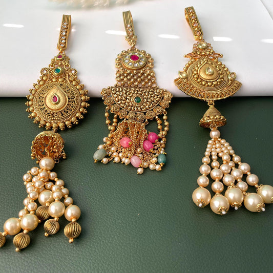 Gold Plated Challa Jhuda key ring