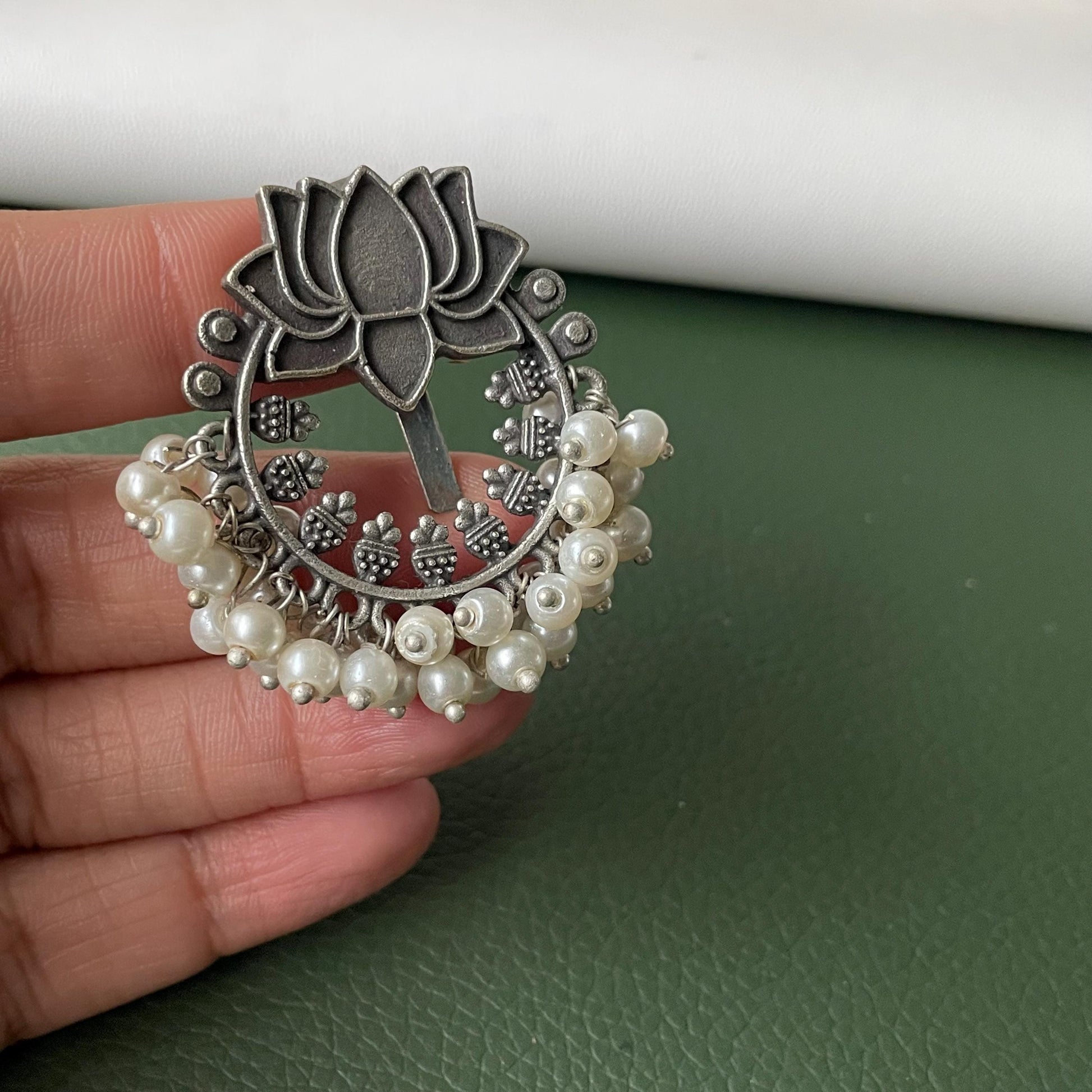 Oxidized Ghungroo Hair Pin: Bollywood Juda Accessory