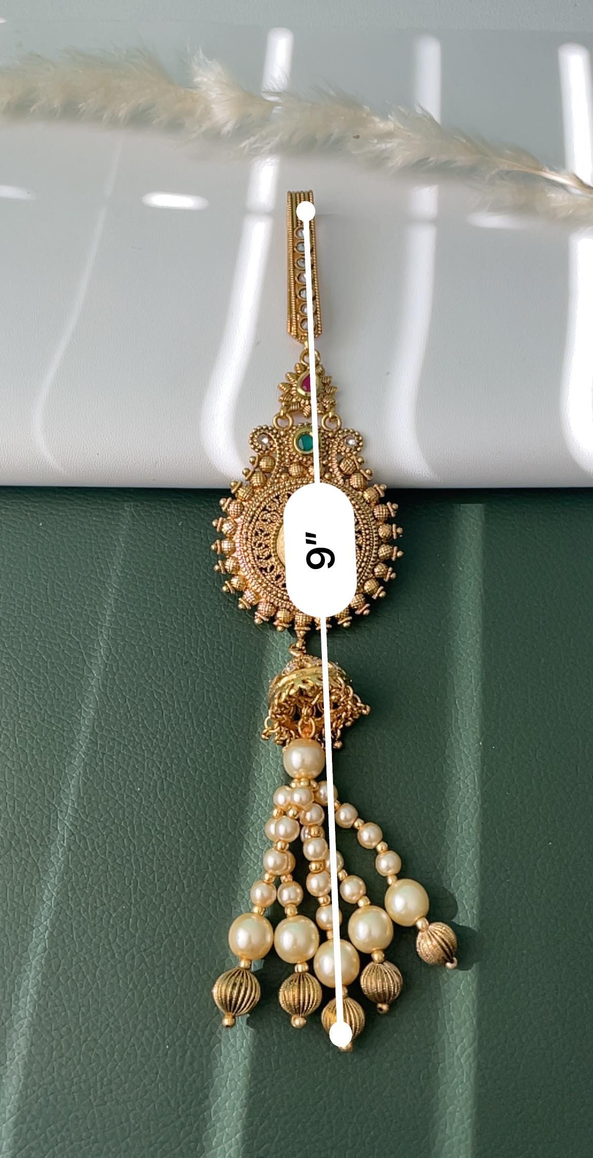 Gold Plated Challa Jhuda key ring