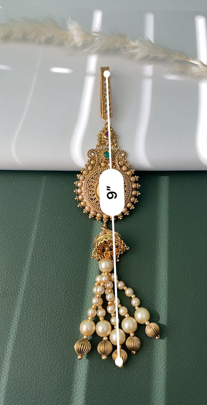 Gold Plated Challa Jhuda key ring