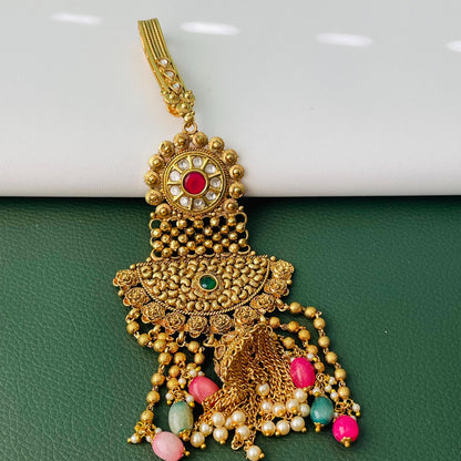 Gold Plated Challa Jhuda key ring