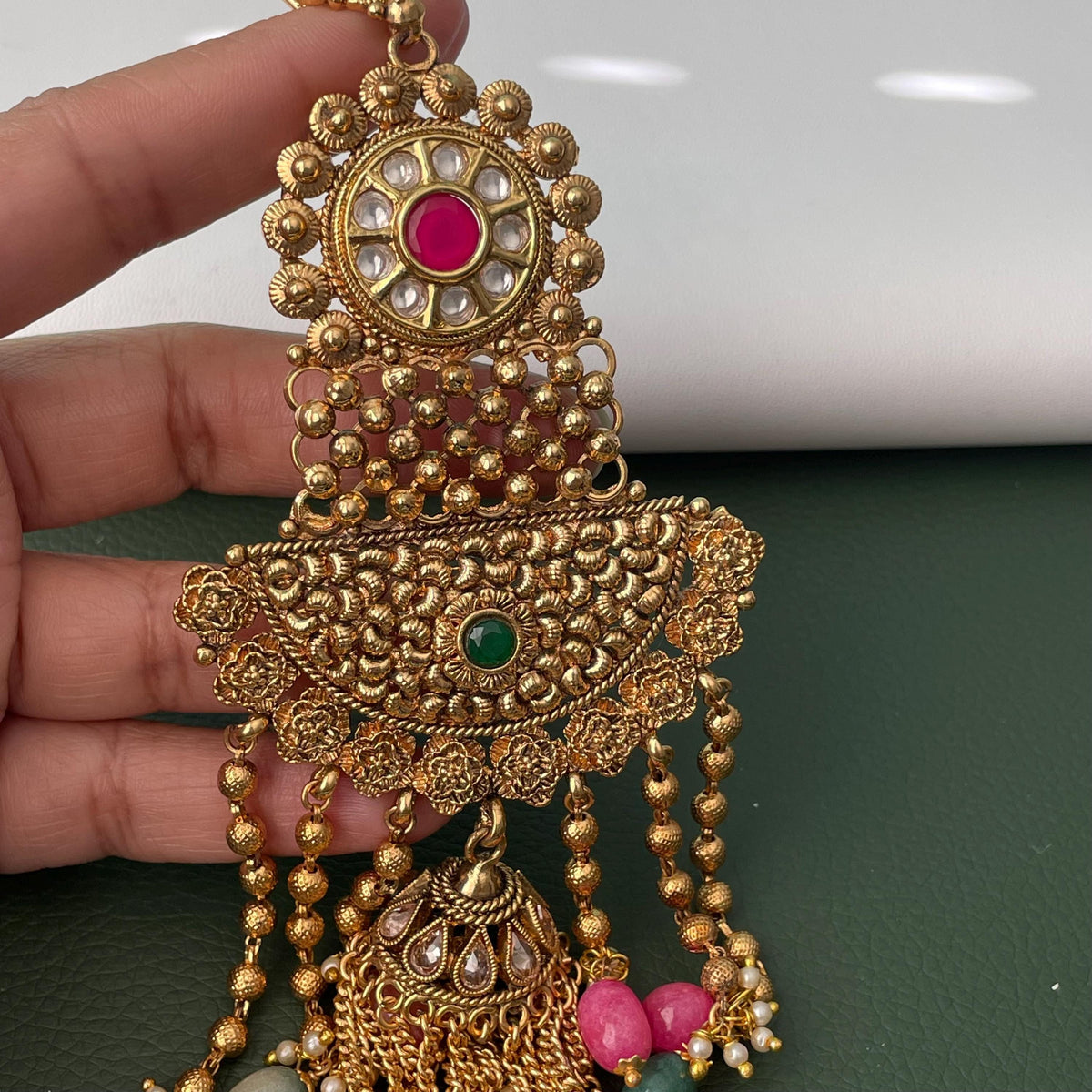 Gold Plated Challa Jhuda key ring