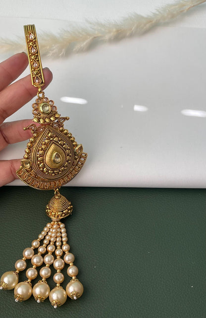 Gold Plated Challa Jhuda key ring