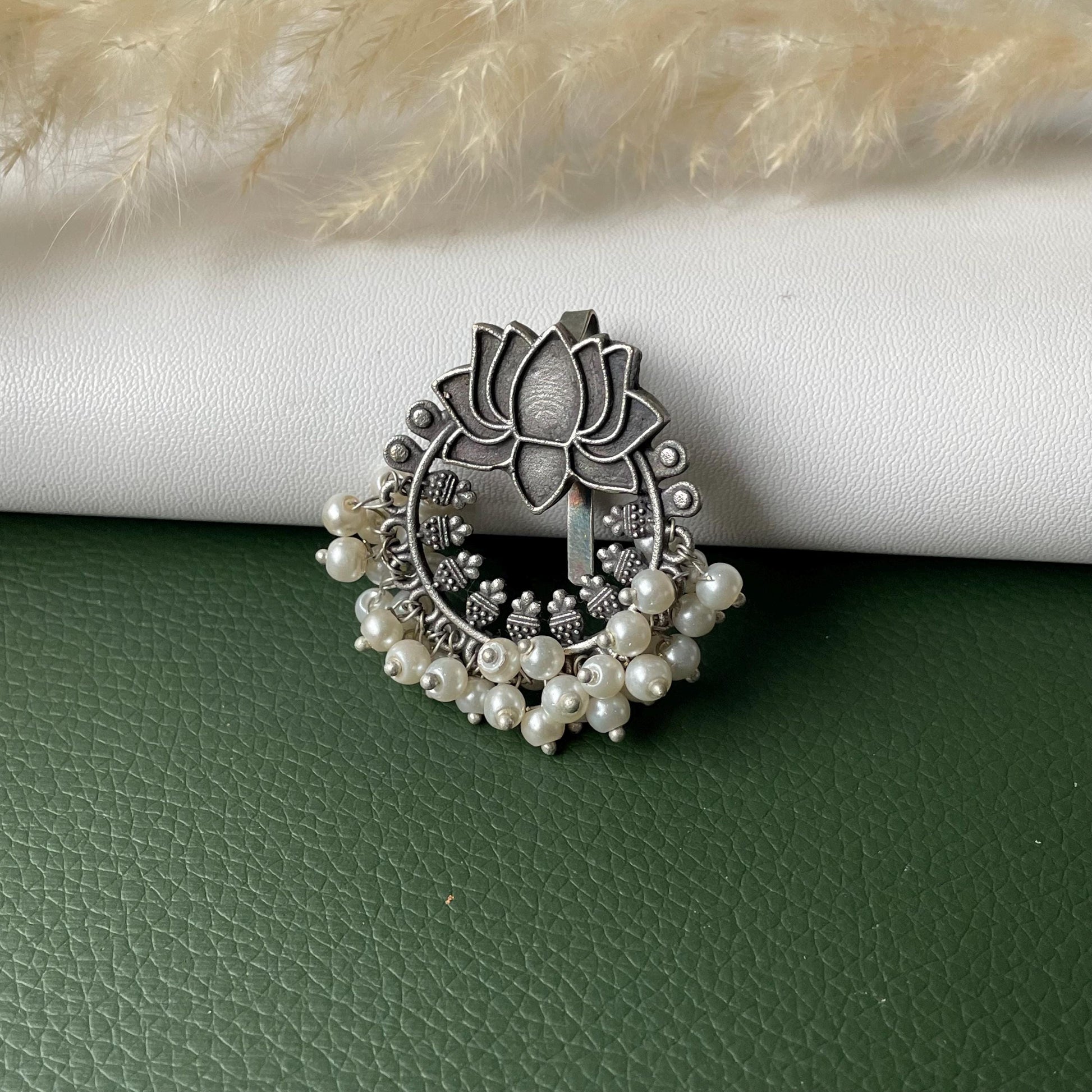 Oxidized Ghungroo Hair Pin: Bollywood Juda Accessory