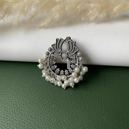 Oxidized Ghungroo Hair Pin: Bollywood Juda Accessory