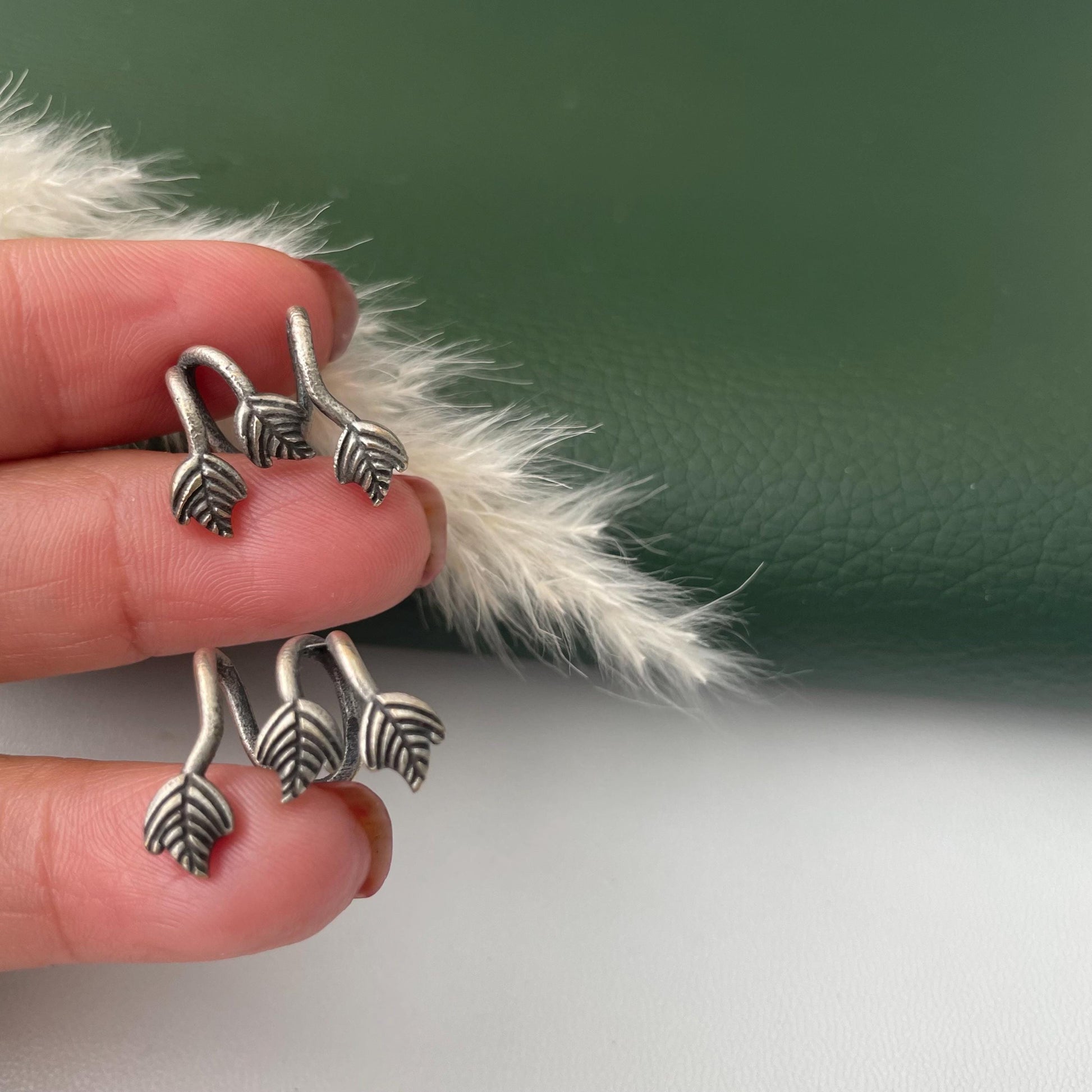 Oxidized Bugadi Earrings | Indian Clip On Ear Jewelry