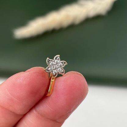 Gold Plated CZ Clip On Nose Ring: Indian Nath, No Piercing