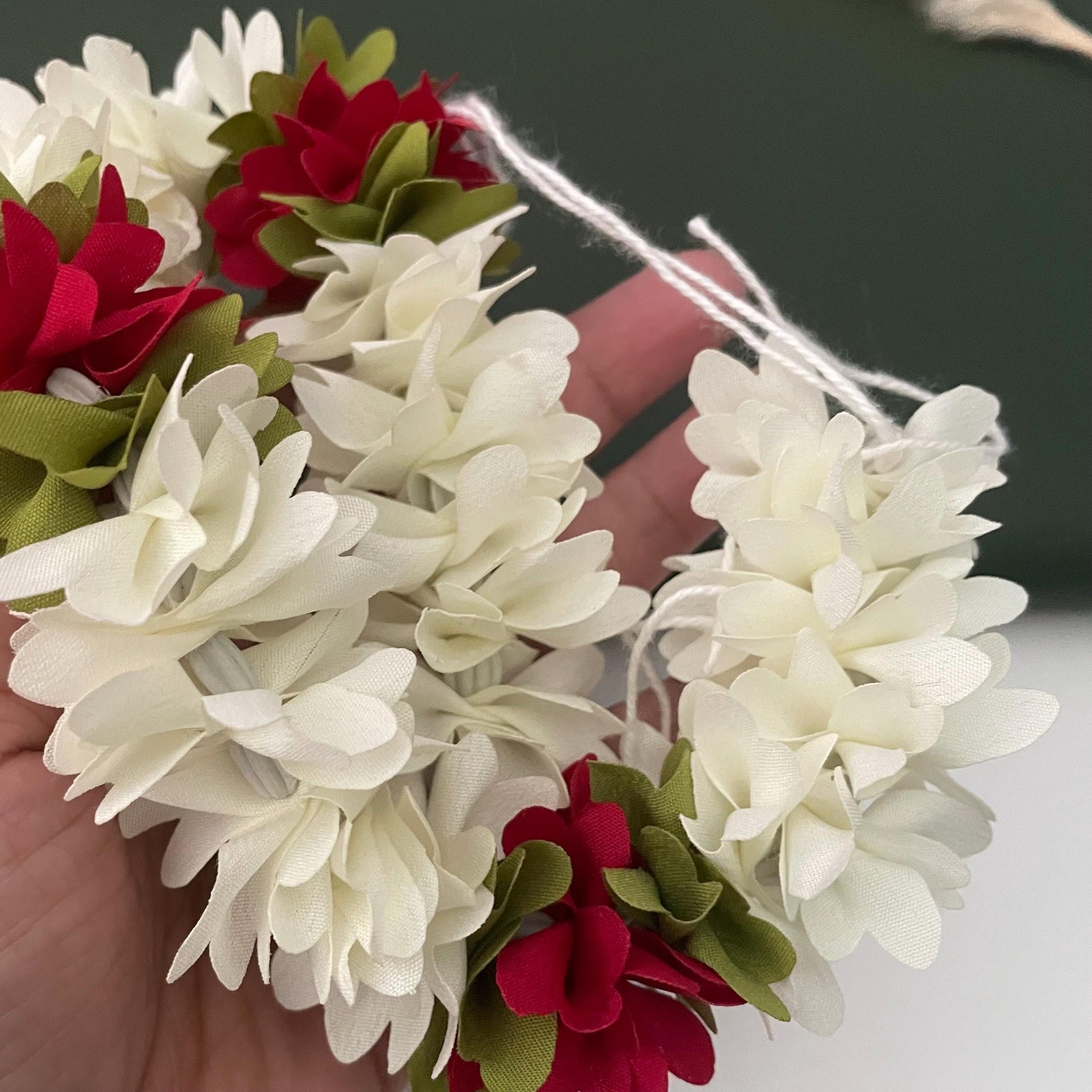 Mogra Flower Hair Bun Accessory: Indian Wedding Gajra