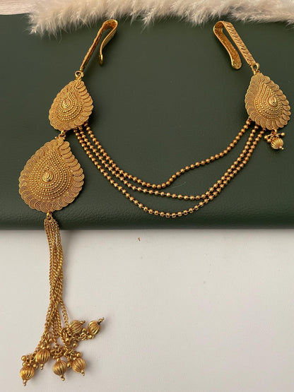 Gold Plated Challa Jhuda key ring