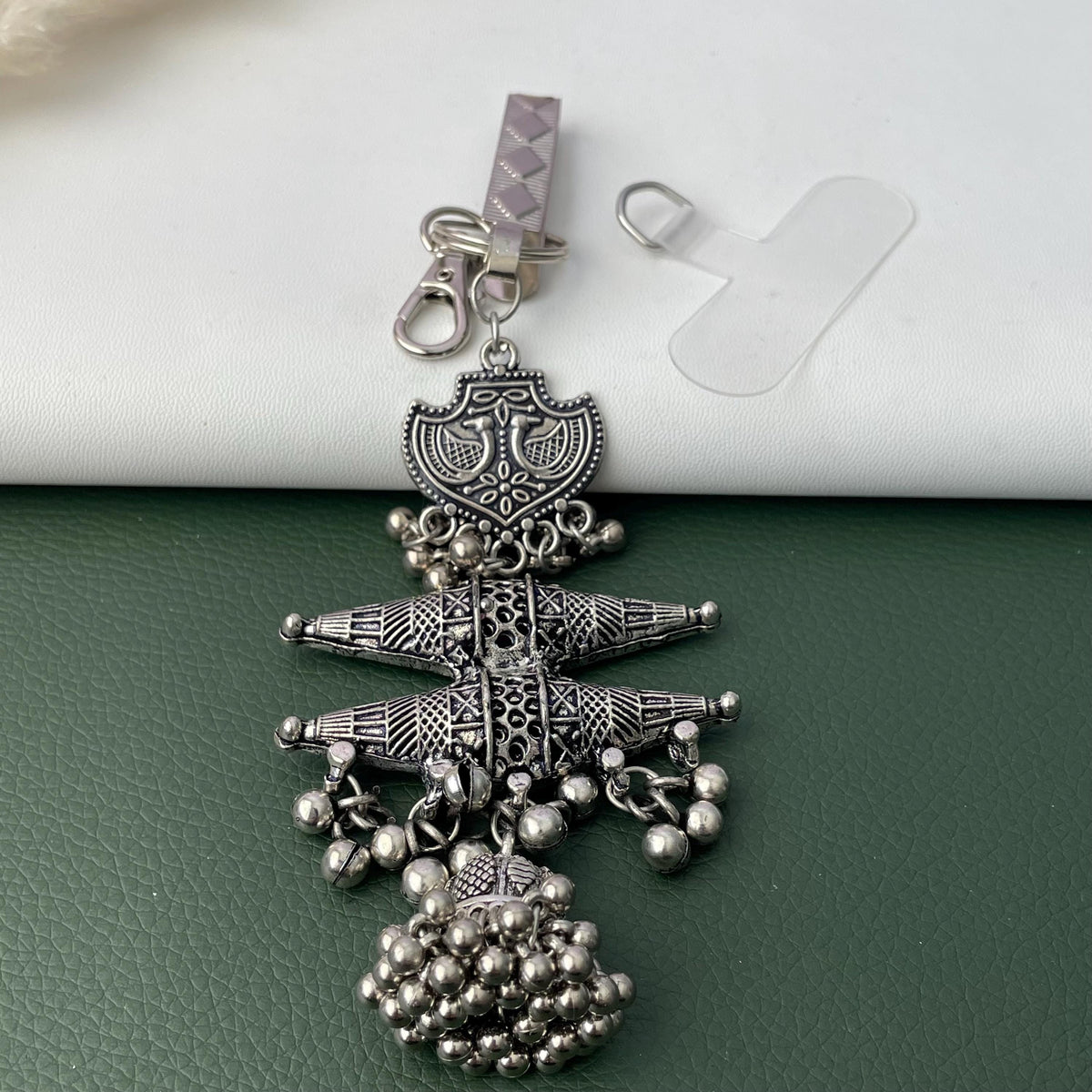 Trendy oxidized mobile challa Juda