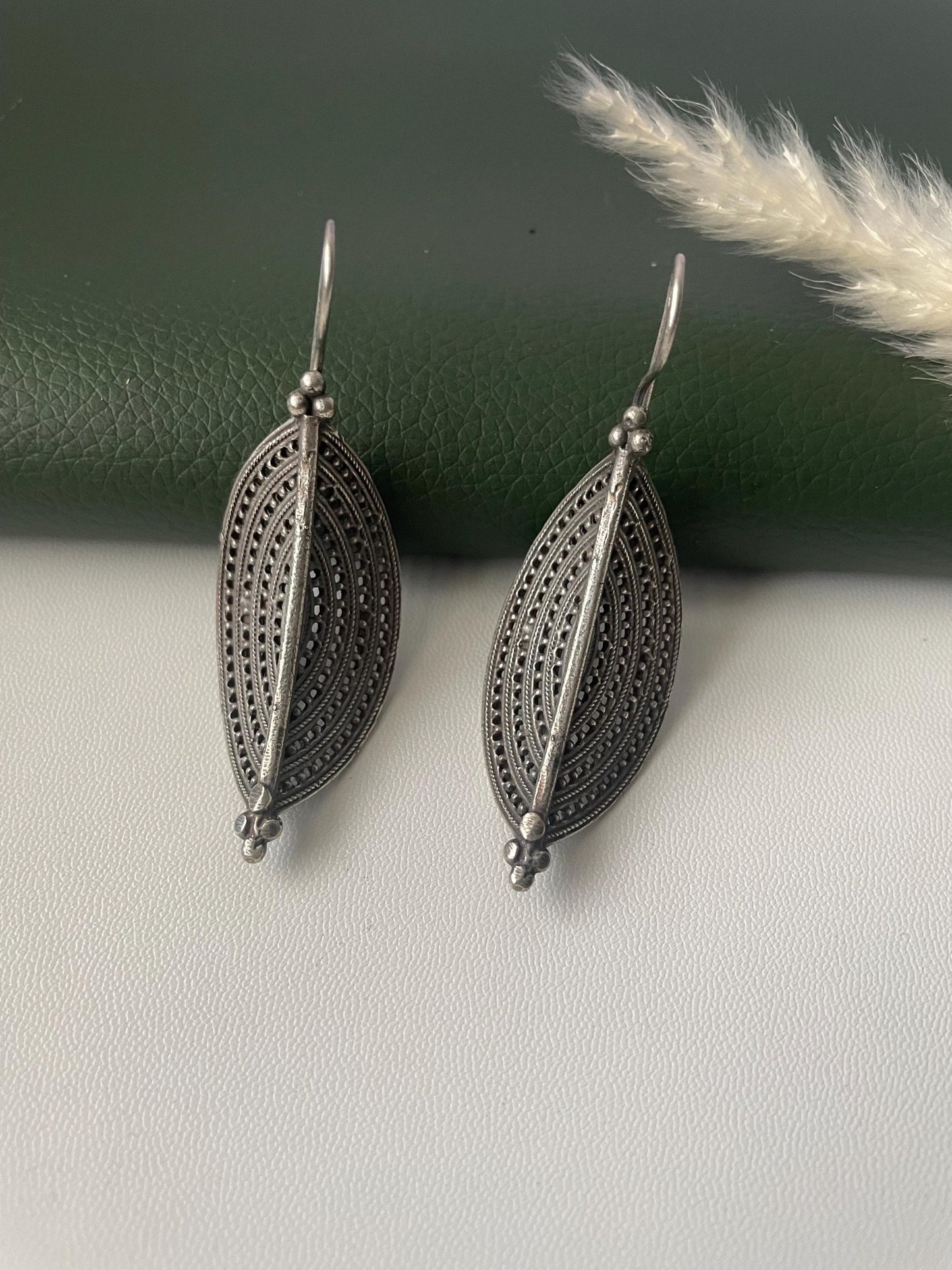 Black Oxidised danglers