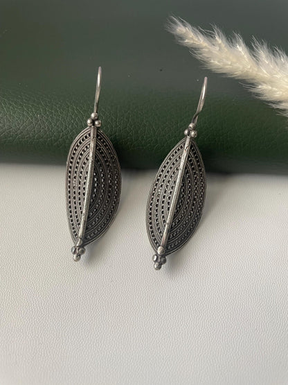 Black Oxidised danglers