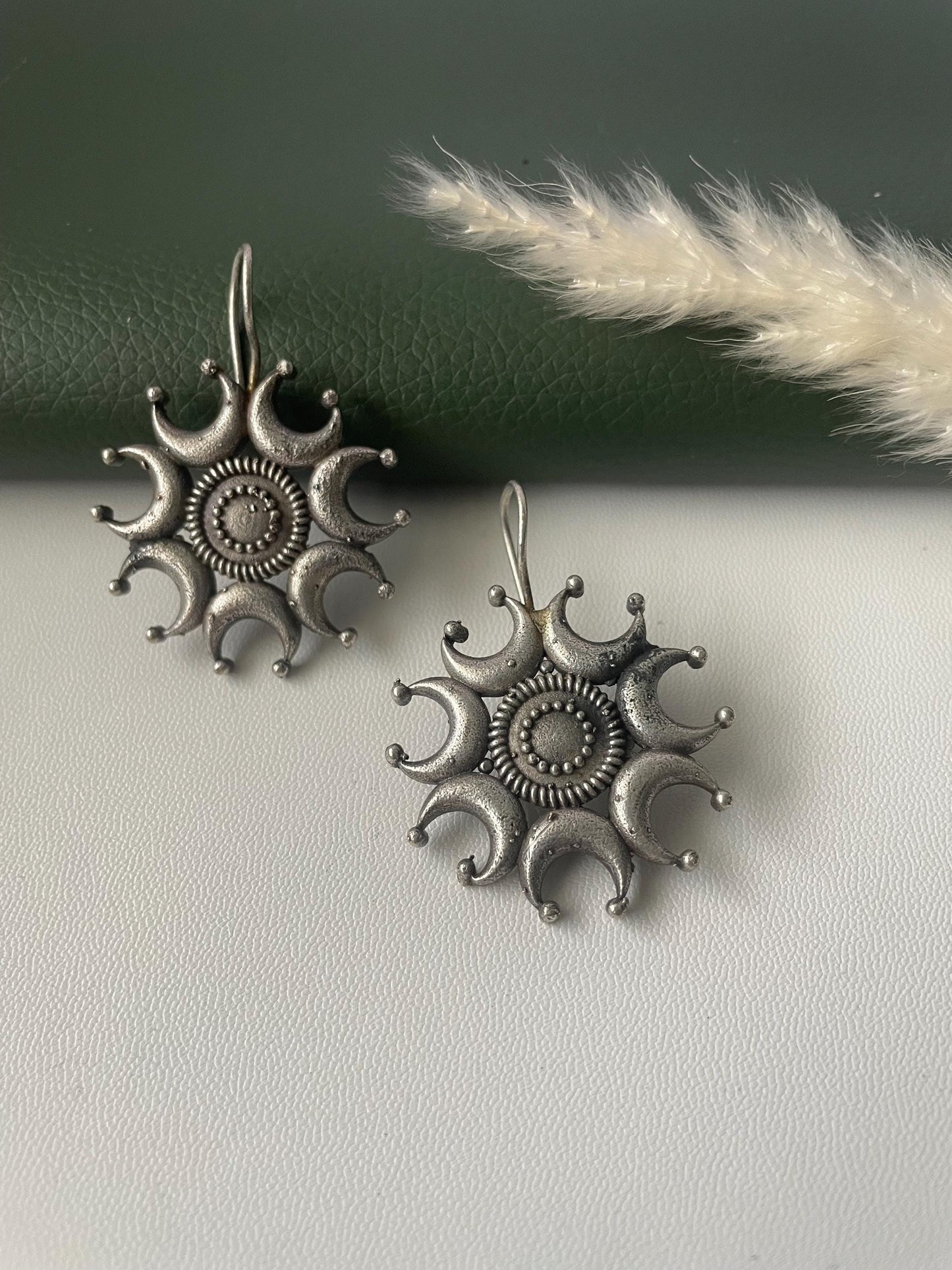 Black Oxidised danglers