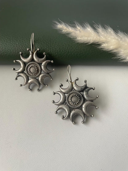 Black Oxidised danglers