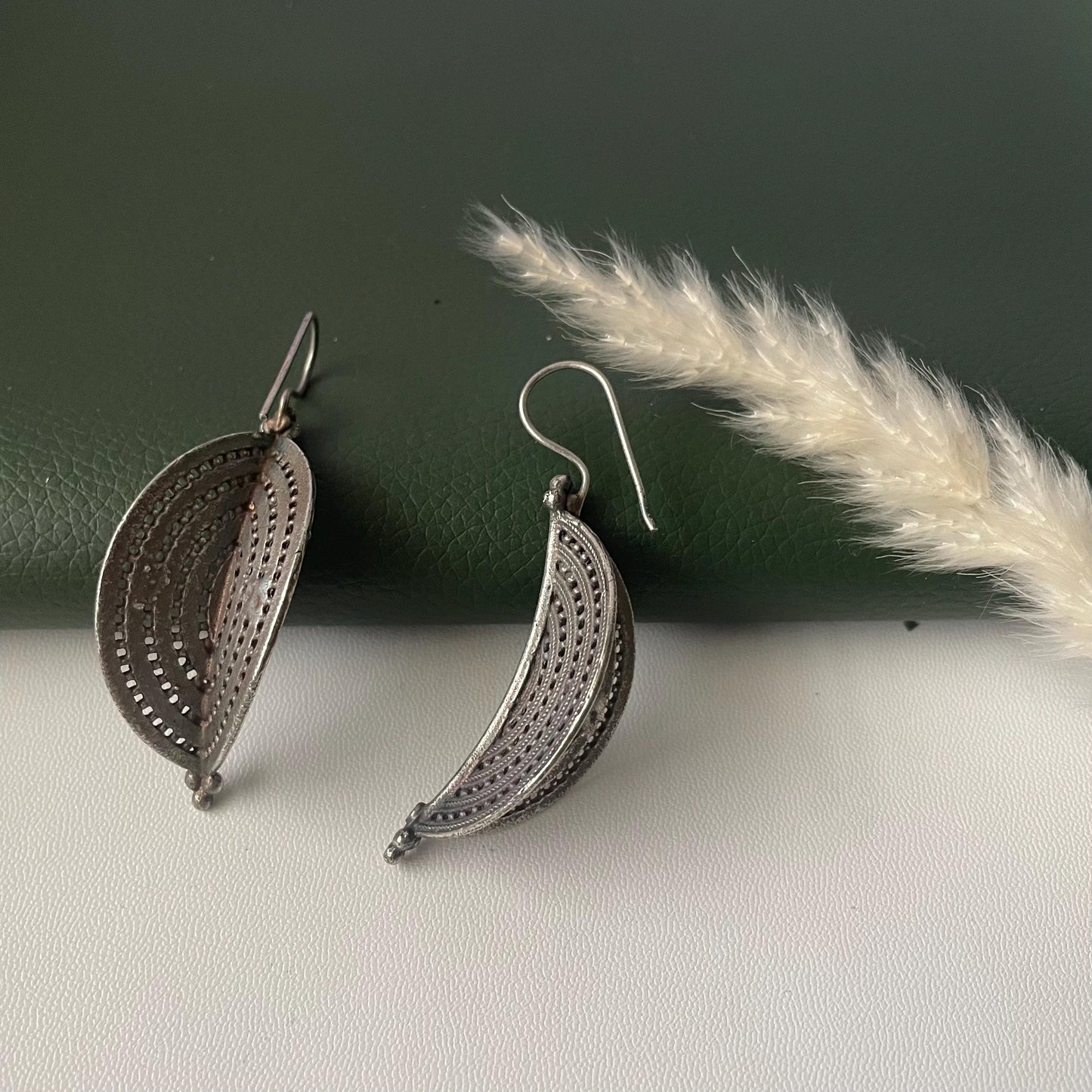 Black Oxidised danglers