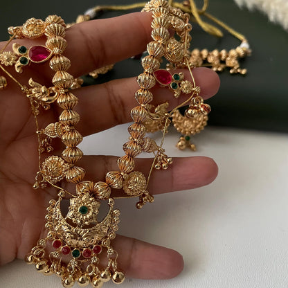 Kolhapuri Saaj Necklace: Marathi Bridal Jewelry